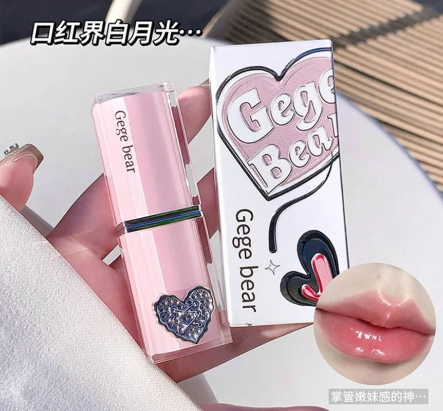 رژ لب جامد قلبی کریستالی gege bear