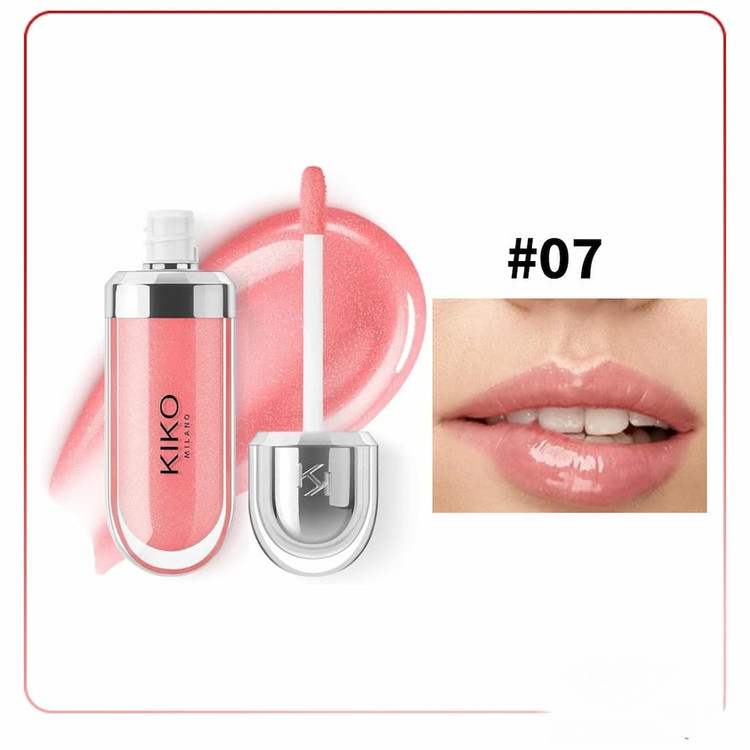لیپ گلاس کیکوو/ 3D hydra /مستر/ کیفیت و رنگ بسیار بالا /رنگبندی اصلی