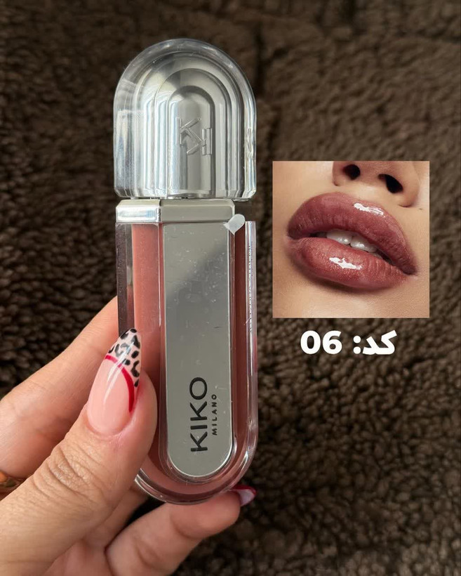 لیپ گلاس کیکوو/حجم دهنده /سه بعدی/مدل 3D Hydra Xtreme Lipgloss /کیفیت عالی