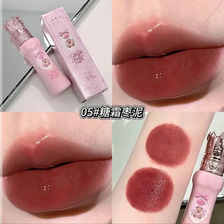 رژ خیس کره ای /پرنسسی/سلطنتی/گیگی بیر/gege bear