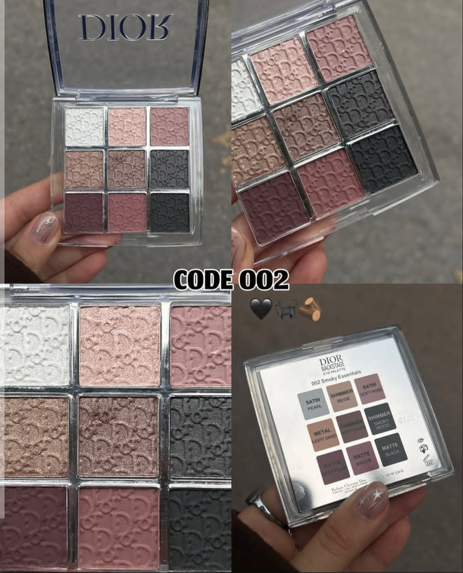سایه طرح دیور/نه رنگ کاربردی/مستر کوالیتی/کیفیت عالی